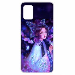 Чехол для Samsung A51 Demon Slayer - Shinobu Kocho