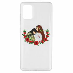 Чехол для Samsung A51 Дівчина цілує солдата-PrintSalon Чехол для Samsung A51 Дівчина цілує солдата