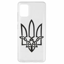 Чехол для Samsung A51 Emblem 17-PrintSalon Чехол для Samsung A51 Emblem 17