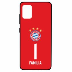 Чехол для Samsung A51 FC Bayern. Твоя фамилия, номер (англ.) - PrintSalon