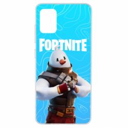 Чехол для Samsung A51 Fortnite Snowman - PrintSalon