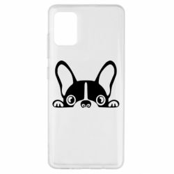 Чехол для Samsung A51 French Bulldog Puppy - PrintSalon
