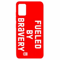 Чехол для Samsung A51 Fueled by bravery - PrintSalon