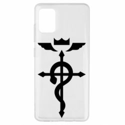 Чехол для Samsung A51 Fullmetal Alchemist Flamel - PrintSalon