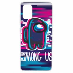 Чехол для Samsung A51 Glitch Among Us - PrintSalon