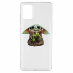 Чехол для Samsung A51 Grogu and Kermit - PrintSalon
