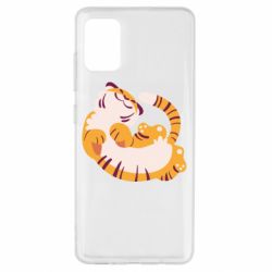 Чехол для Samsung A51 Happy tiger - PrintSalon