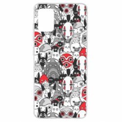 Чохол для Samsung A51 Hayao Miyazaki Characters - PrintSalon