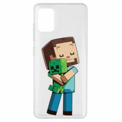 Чохол для Samsung A51 Heroes from Minecraft - PrintSalon