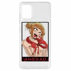 Чохол для Samsung A51 Хіміко ахегао-PrintSalon Чохол для Samsung A51 Хіміко ахегао