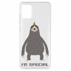 Чехол для Samsung A51 I'm special Sloth - PrintSalon