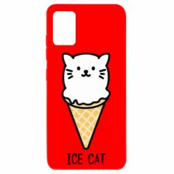 Чехол для Samsung A51 Ice Cat - PrintSalon