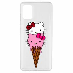 Чехол для Samsung A51 Kitty ice cream - PrintSalon