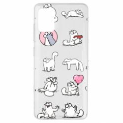 Чохол для Samsung A51 Кот Саймона емоції - PrintSalon