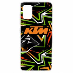 Чохол для Samsung A51 KTM orange logo - PrintSalon