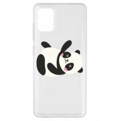Чехол для Samsung A51 Little panda - PrintSalon
