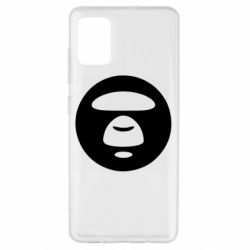 Чехол для Samsung A51 Logo Bape Monkey - PrintSalon