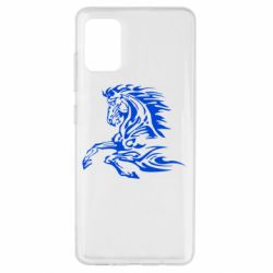 Чехол для Samsung A51 Лошадь - PrintSalon