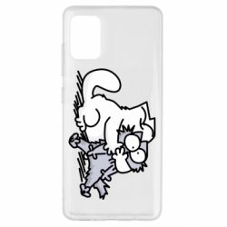 Чохол для Samsung A51 Любов котів - PrintSalon