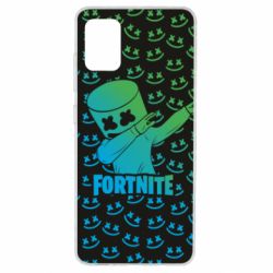 Чехол для Samsung A51 Marshmello Fortnite Dab Neon - PrintSalon
