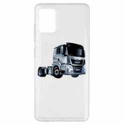 Чехол для Samsung A51 MEN truck - PrintSalon