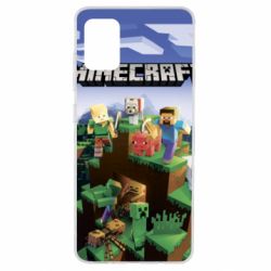Чохол для Samsung A51 Minecraft Starter - PrintSalon