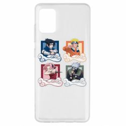 Чохол для Samsung A51 Naruto team 7 in action-PrintSalon Чохол для Samsung A51 Naruto team 7 in action