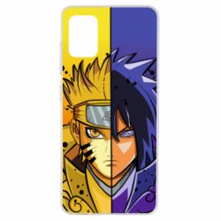 Чохол для Samsung A51 Naruto Vs Sasuke-PrintSalon Чохол для Samsung A51 Naruto Vs Sasuke
