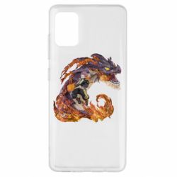 Чехол для Samsung A51 Natsu with a dragon - PrintSalon