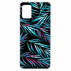 Чохол для Samsung A51 Neon Palm Leaves - PrintSalon