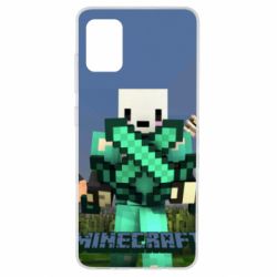 Чехол для Samsung A51 Novaskin Minecraft - PrintSalon