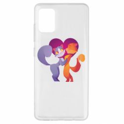 Чохол для Samsung A51 Парочка. Котики - PrintSalon