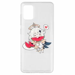 Чохол для Samsung A51 Паймон з кавуном - PrintSalon