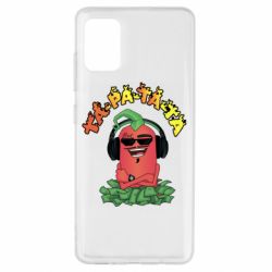Чехол для Samsung A51 Перец Эдисон и доллары - PrintSalon