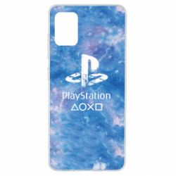 Чохол для Samsung A51 Playstation on tai dai background - PrintSalon