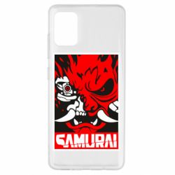 Чехол для Samsung A51 Poster samurai Cyberpunk - PrintSalon