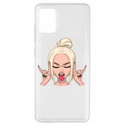 Чехол для Samsung A51 Punk Girl - PrintSalon