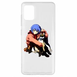 Чехол для Samsung A51 Rei Ayanami and Pen Pen - PrintSalon