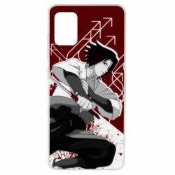 Чехол для Samsung A51 Sasuke Uchiha - PrintSalon