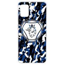 Чохол для Samsung A51 Scania logo and grunge - PrintSalon
