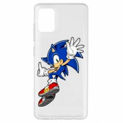Чехол для Samsung A51 Sonic and the jump - PrintSalon