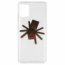 Чехол для Samsung A51 Spider from Minecraft - PrintSalon