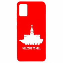 Чехол для Samsung A51 Welcome to Hell