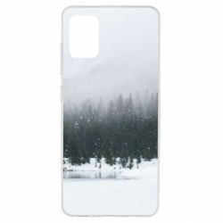 Чохол для Samsung A51 Winter forest - PrintSalon