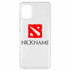 Чехол для Samsung A51 Your nickname Dota2 - PrintSalon