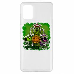 Чехол для Samsung A51 Zombie vs Plants players