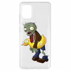 Чехол для Samsung A51 Zombie with a duck - PrintSalon