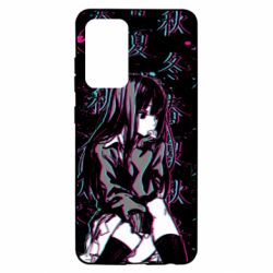 Чохол для Samsung A52 5G Anime Girl Glitch - PrintSalon