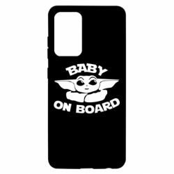 Чехол для Samsung A52 5G Baby on board yoda - PrintSalon