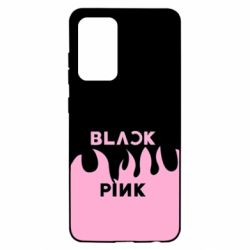 Чехол для Samsung A52 5G Blackpink pink fire - PrintSalon